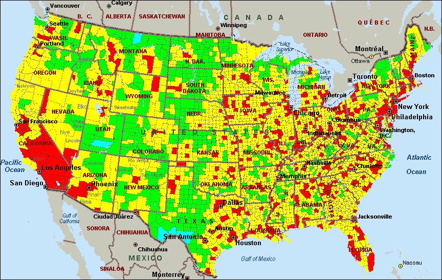 East Palestine Ohio Air Quality Map